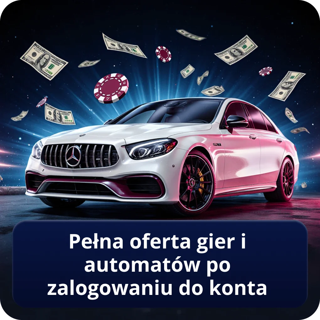 Pełna oferta gier i automatów po zalogowaniu do konta katalog Pełna oferta gier i automatów po zalogowaniu do konta